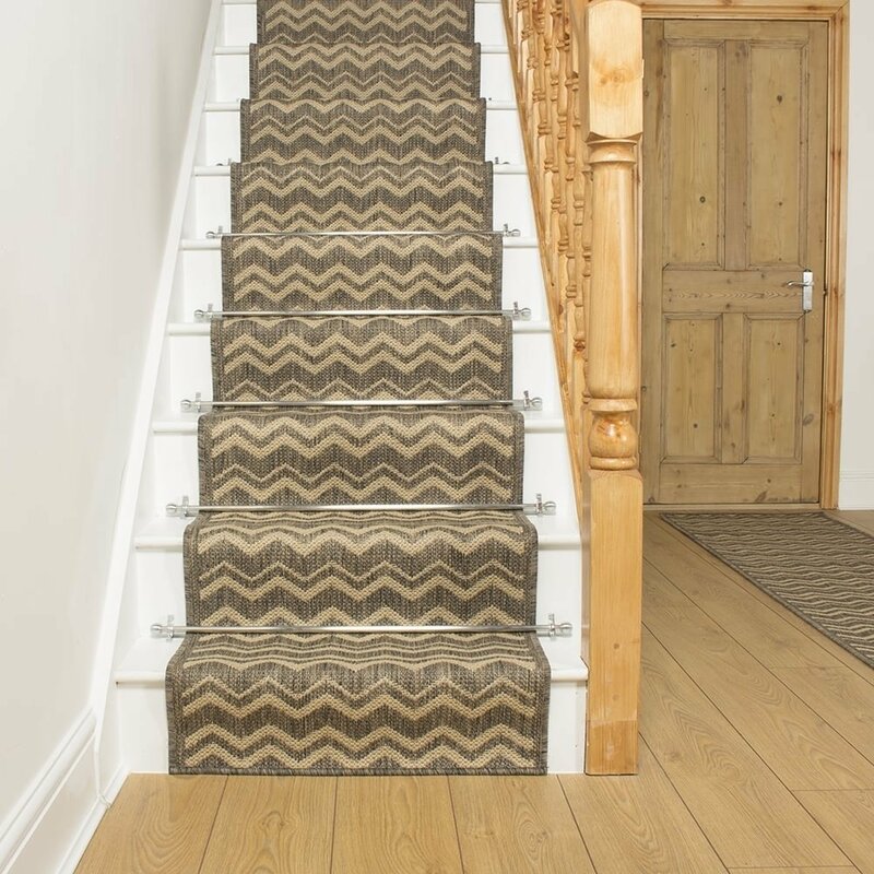 Union Rustic Abrielle Flatweave Tweed Stair Runner | Wayfair.co.uk